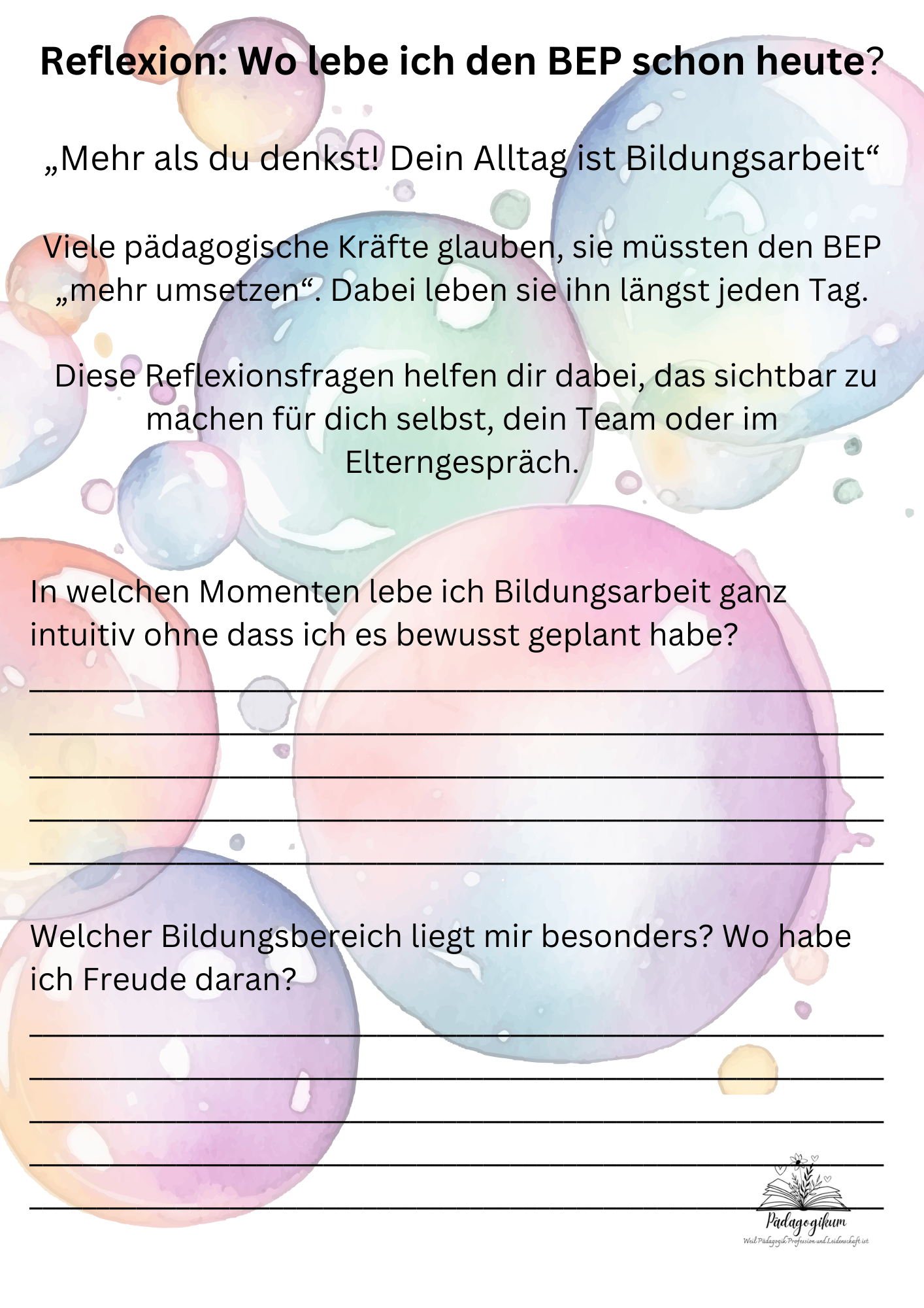 Mini-Fortbildung BEP