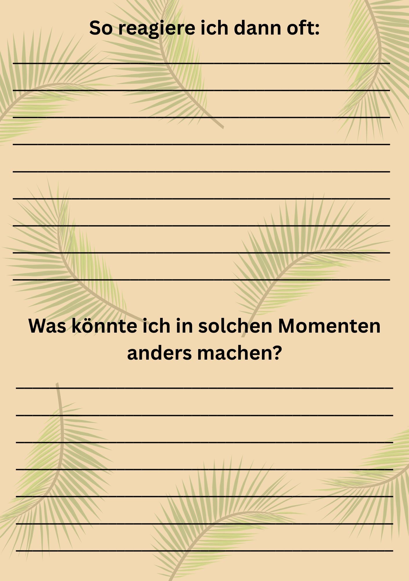 weniger Stress, mehr Verbindung- Übergänge begleiten-Workbook