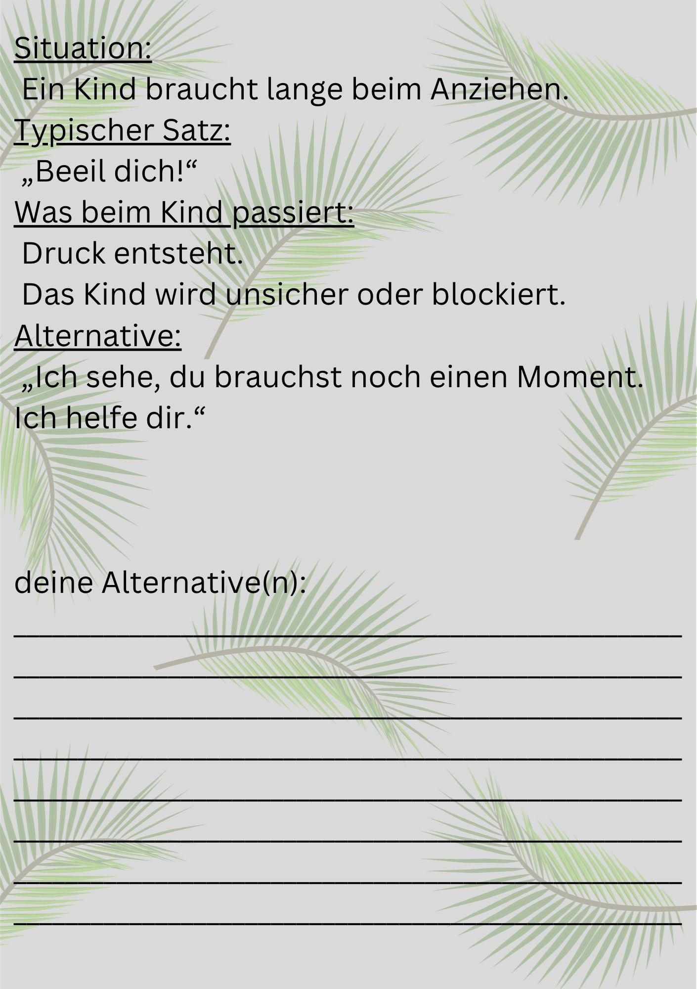Weniger Stress, mehr Verbindung - Sprache - das Workbook