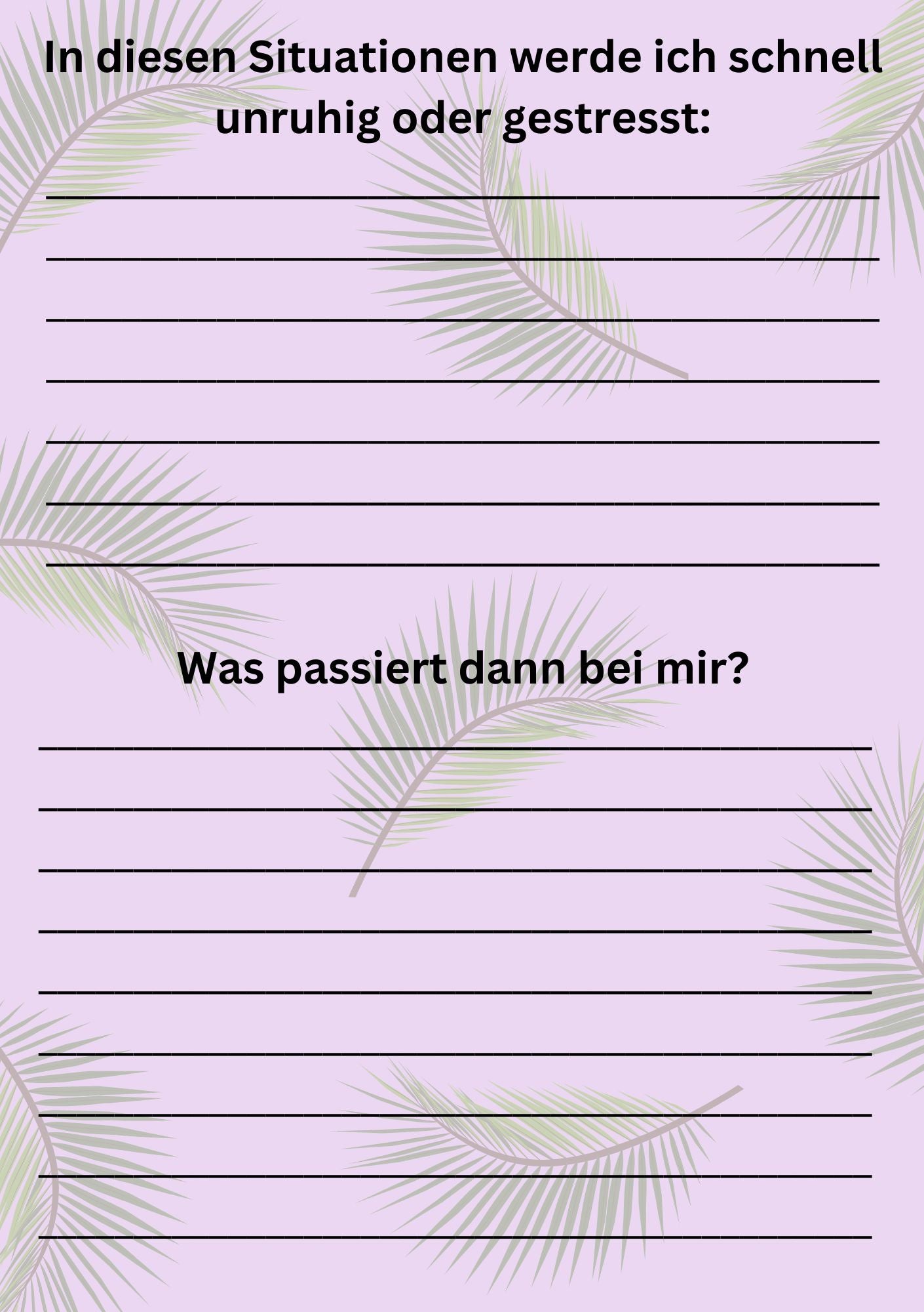weniger Stress mehr Verbindung - Gefühle begleiten - Workbook
